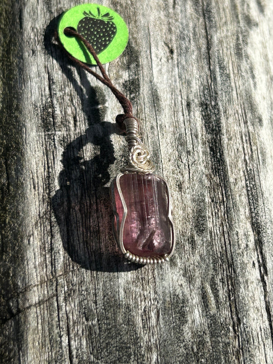 Raw Pink Tourmaline