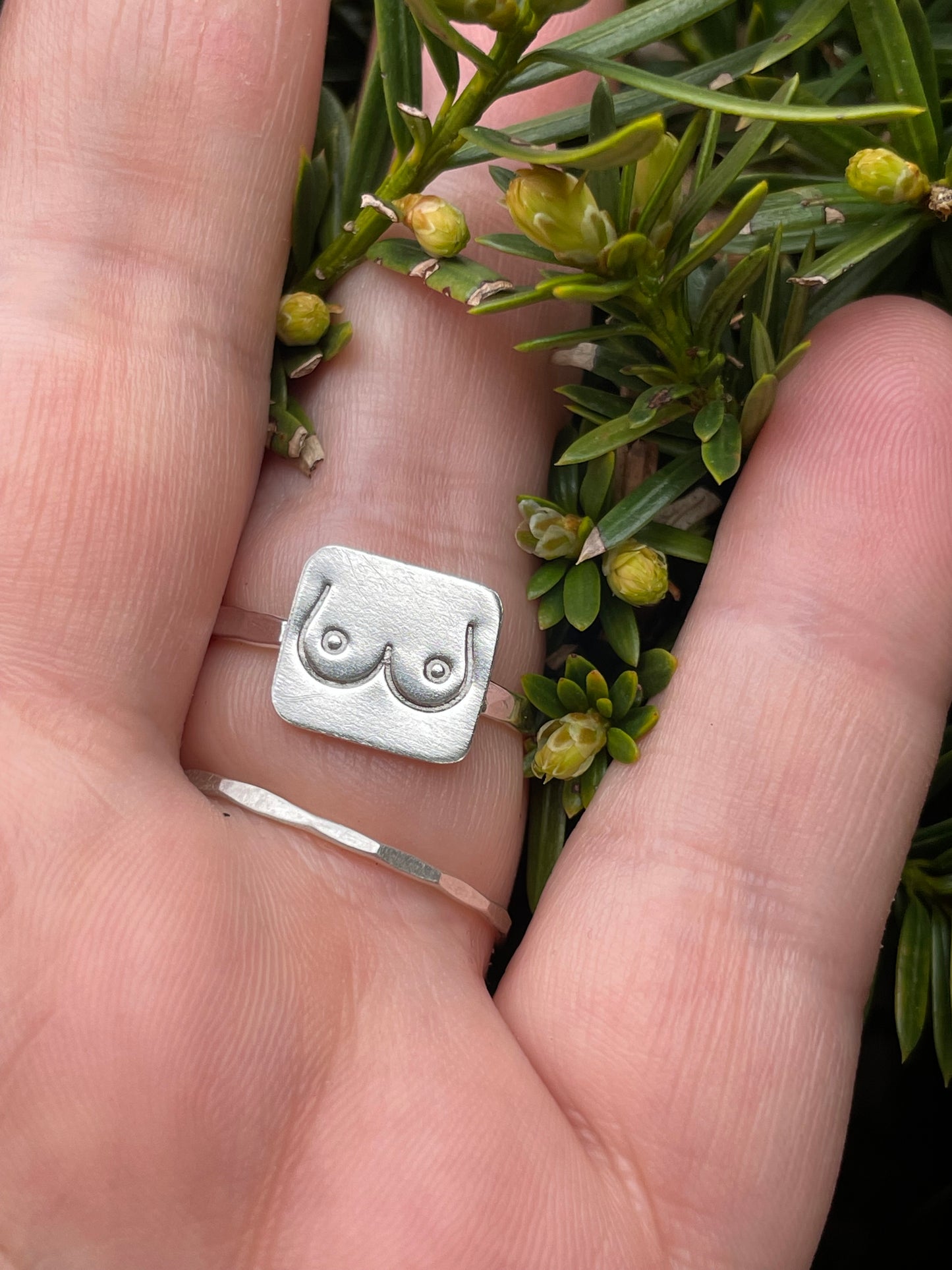 Booby Ring | Handmade Sterling Silver Ring