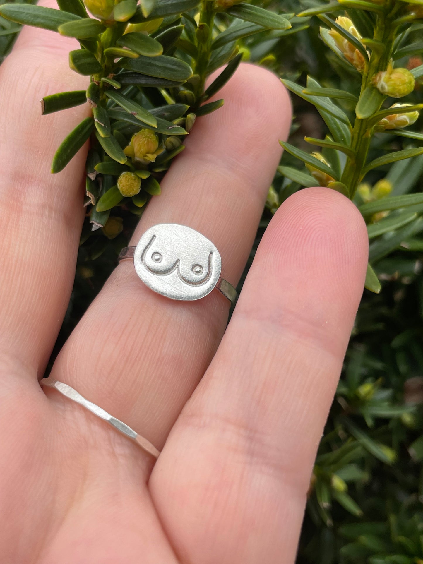 Booby Ring | Handmade Sterling Silver Ring