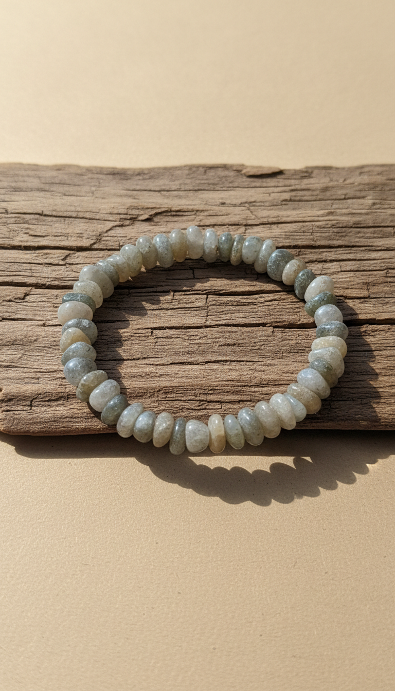 Riverstone Grey Crystal Bracelet