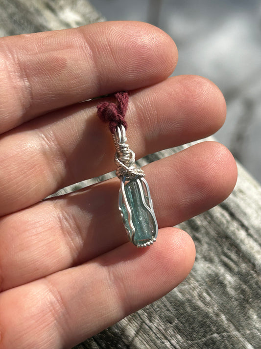 Dainty Blue Tourmaline